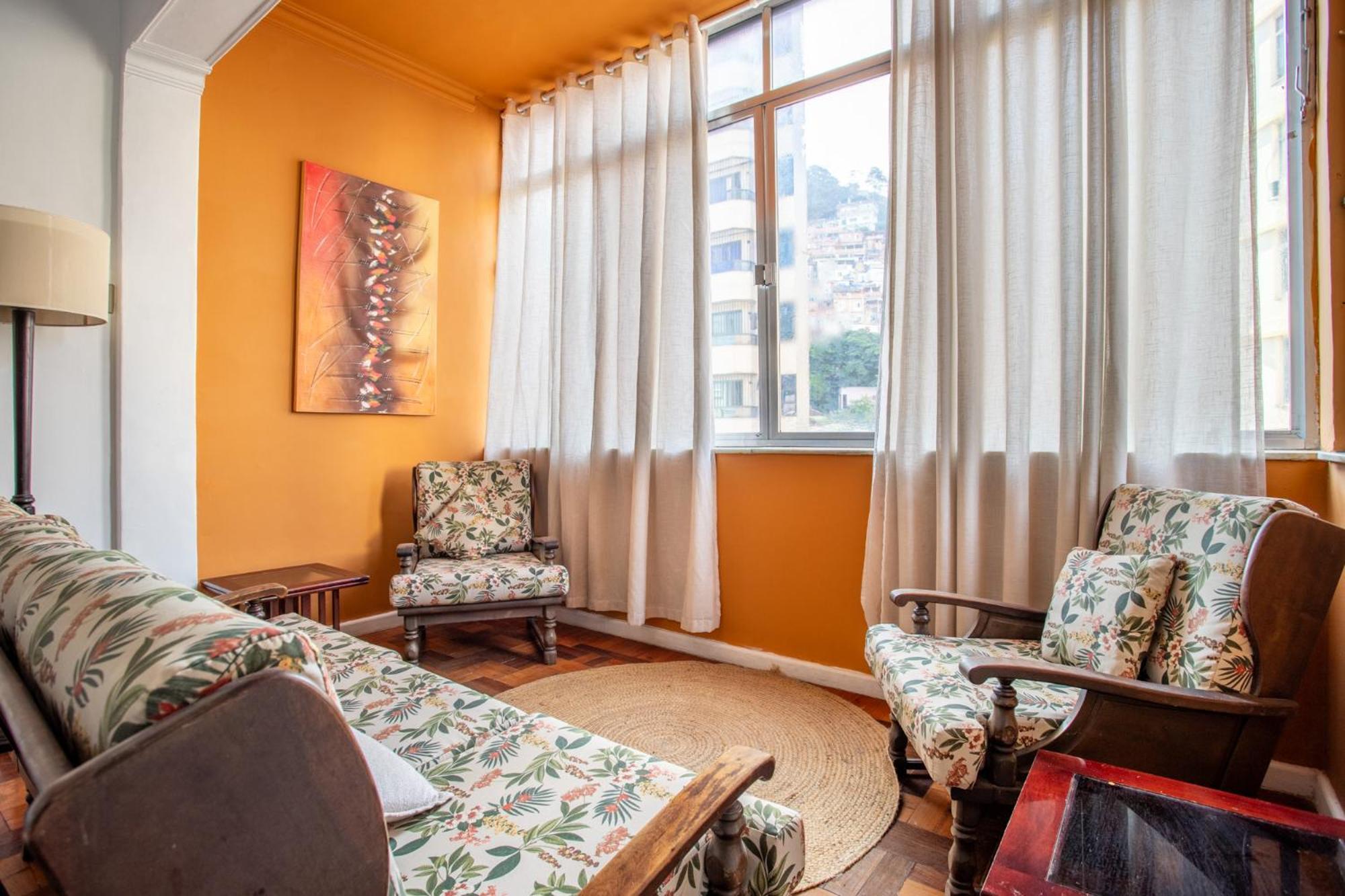 Amplo Apartamento - 3 Quartos - 1 Min Da Praia Ріо-де-Жанейро Екстер'єр фото